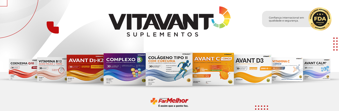 Sua dose diária de saúde Vitavant.
