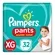 Fralda Pampers Pants XG, 32 unidades