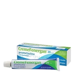 Cremefenergan 20mg/g, caixa com 1 bisnaga com 30g de creme de uso dermatológico