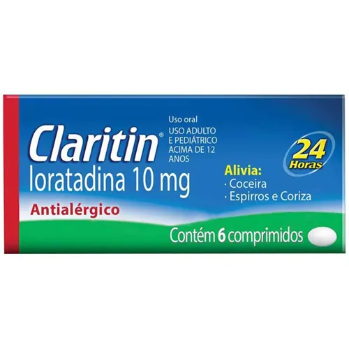 Claritin 10mg c/6