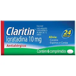 Claritin 10mg c/6