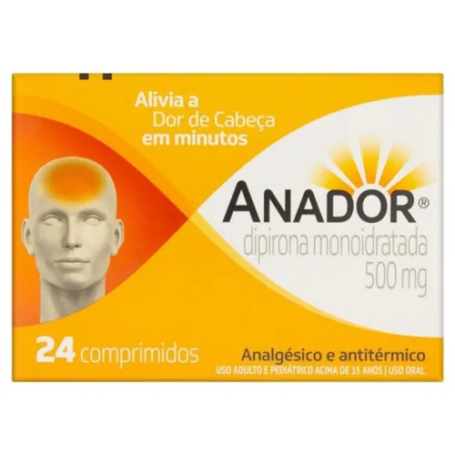 ANADOR 500MG C/ 24