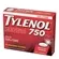 Tylenol Comprimido 750mg, caixa com 20 comprimidos revestidos