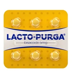 Lacto-Purga 5mg, blister com 6 comprimidos revestidos
