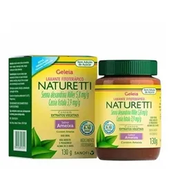 Naturetti 5,8mg/g + 3,9mg/g, caixa com 1 frasco com 130g de geleia de uso oral