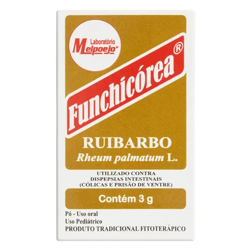 Funchicórea 95,15mg/g, frasco com 3g de pó para solução de uso oral