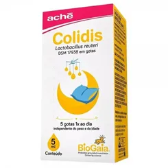 Colidis caixa com 1 frasco gotejador com 5mL de solução oral