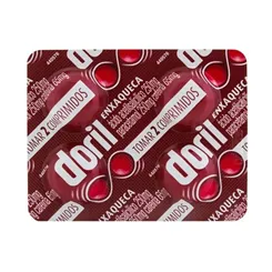 Doril Enxaqueca 250mg + 250mg + 65mg, blíster com 4 comprimidos revestidos