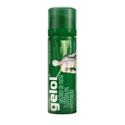 Gelol Aerossol 0,0333mL/mL + 0,0333g/mL + 0,0083g/mL, tubo aerossol com 60mL de solução de uso dermatológico