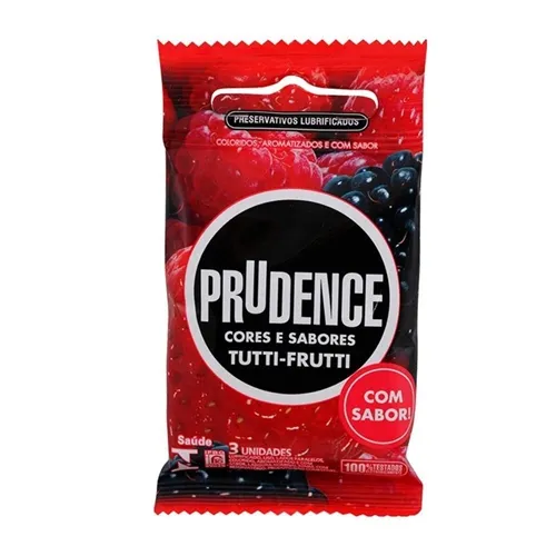 Preservativo Prudence Tutti-Frutti c/3