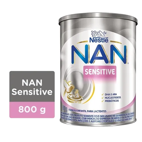 Fórmula Infantil NAN Sensitive lata, 800g