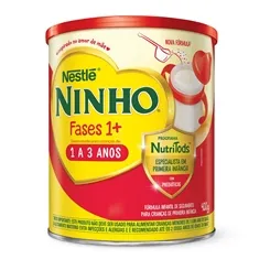 Fórmula Infantil de primeira infância Ninho Fases 1+ 400g