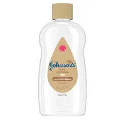 Óleo Corporal Johnson's Baby amêndoas, 200mL