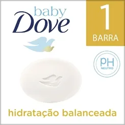 Sabonete Baby Dove Hidratação Balanceada barra, 75g