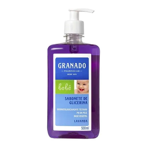 Sabonete Líquido de Glicerina Granado Bebê Lavanda 500ml