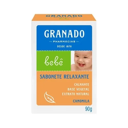 Sabonete em Barra de Glicerina Granado Bebê Camomila 90g
