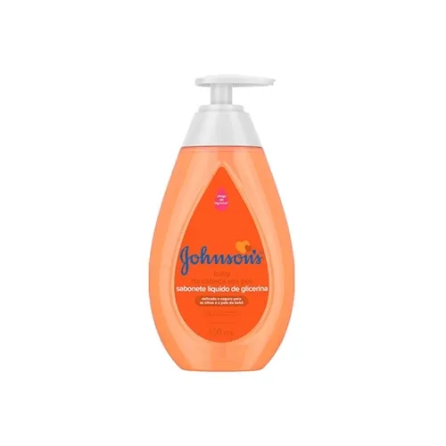 Sabonete Glicerinado da Cabeça aos Pés Johnson's Baby líquido, 400mL