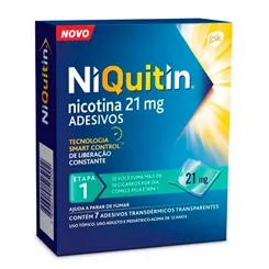 NIQUITIN 21MG C/7 ADES TRANSP