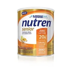 Complemento Alimentar Nutren Senior Sem Sabor Zero Lactose 740g