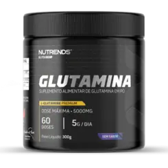 L-GLUTAMINE PO MI SE SAB 300G x 1 - NUTRENDS NUTRITION