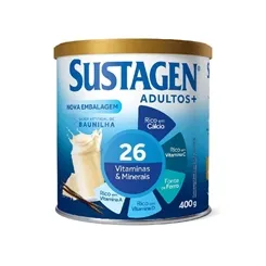Complemento Alimentar Sustagen lata, baunilha, 400g
