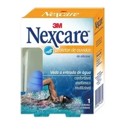 Protetor de Ouvido Nexcare Silicone com 1 par