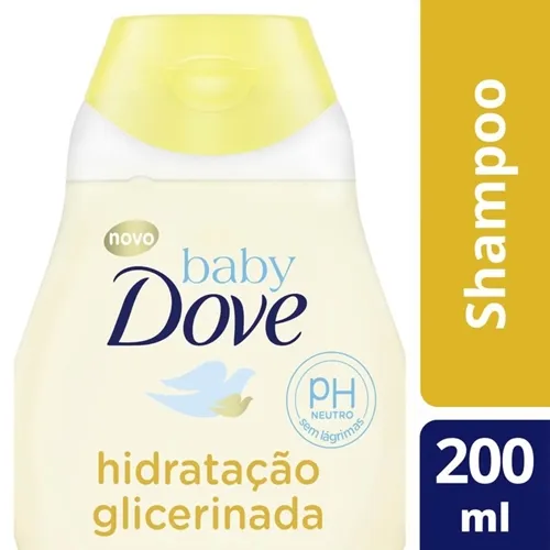 Shampoo Baby Dove Hidratação Glicerinada 200mL