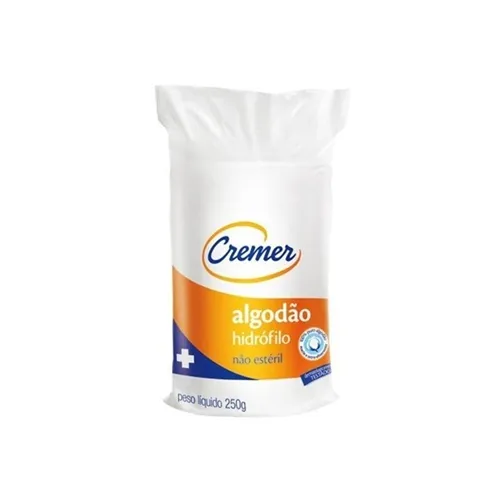Algodão Cremer rolo , refil, 250g