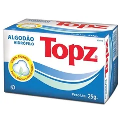 Algodão Topz rolo, 25g
