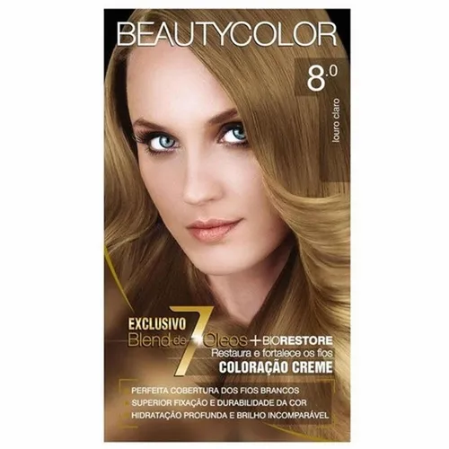 Tintura Beauty Color nº 8.0 louro claro