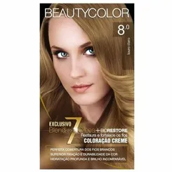Tintura Beauty Color nº 8.0 louro claro