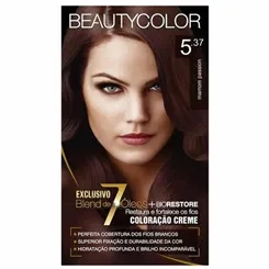 Tintura Beauty Color nº 5.37 marrom passion
