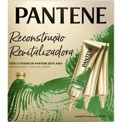 Ampola de Tratamento Pantene Pro-V Restauração 15mL, 3 unidades