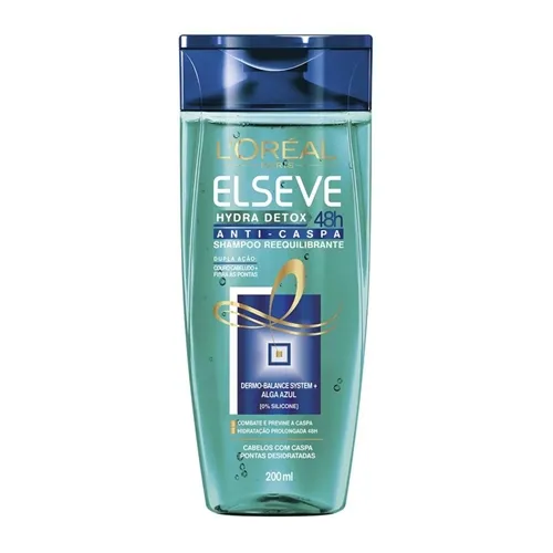 Shampoo Elseve Hydra Detox Anticaspa 200mL