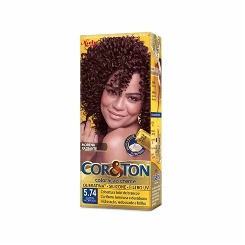 Tintura Cor & Ton nº 5.74 marrom acobreado