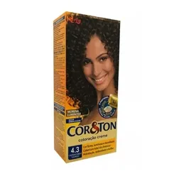 Tintura Cor & Ton nº 4.3 castanho médio dourado
