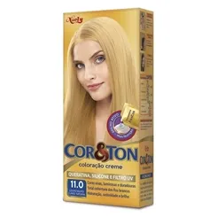 Tintura Cor & Ton mini, nº 10.0 louro ultra claro