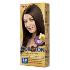 Tintura Cor & Ton mini, nº 4.0 castanho médio