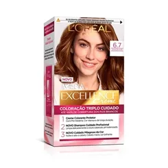 Tintura L'Oréal Imédia Excellence Creme nº 6.7 chocolate puro