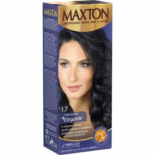 Tintura Maxton nº 1.7 preto azulado