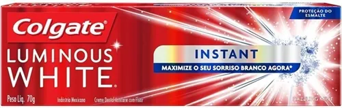 Creme Dental Colgate Luminous White Instant 70g