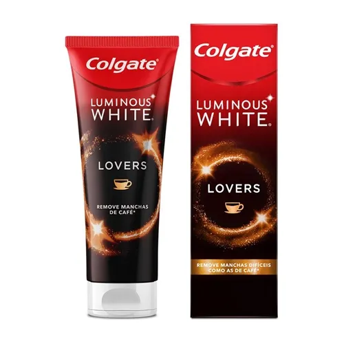 Creme Dental Colgate Luminous White Lovers Manchas de Café 70g