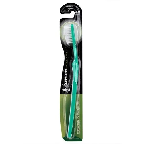 Escova Dental Johnson's Reach Ultra Clean Cerda Macia, 1 Unidade