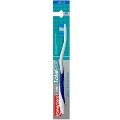 Escova Dental Powerdent Light Total Plus Macia, Cabeça Pequena