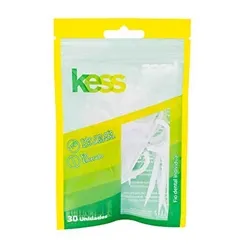 Fio Dental Kess individual, 30 unidades