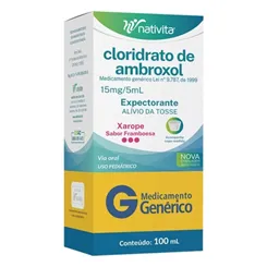 CLOR. AMBROXOL MG XAROPE INF 15mg 100ML x 1 /5ML - NATIVITA IND COMER