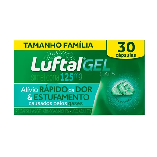 LUFTAL CAPS GEL 125MG x 20 - RECKITT BENCKISER