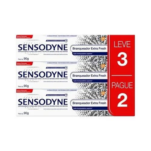 SENSODYNE CD B EF L3P2 90G x 3 - GSK CONSUMO