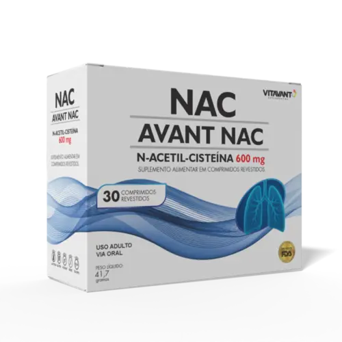 NAC Avant N-ACETIL-CISTEINA 600mg c/30 Vitavant