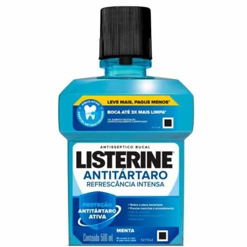 Solução Bucal Listerine Tartar Control 500mL